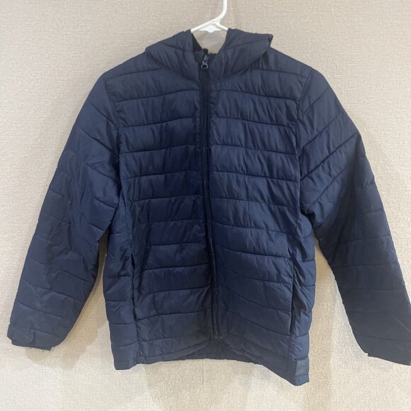 GAP Other - GAP Boys Rain Jacket Hoodie Windbreaker XL Blue Unisex EUC Pure